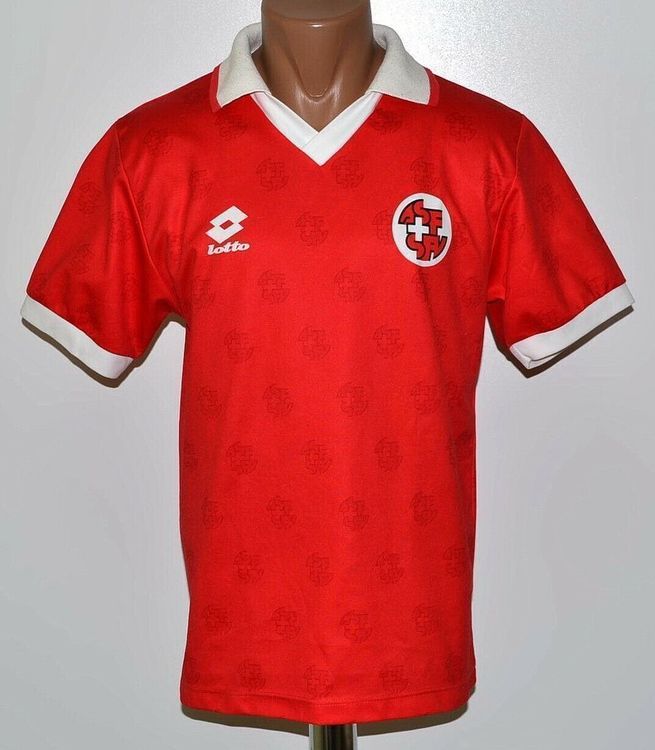 Maillot Malte Vintage 1994 – Lotto – Rare – Football