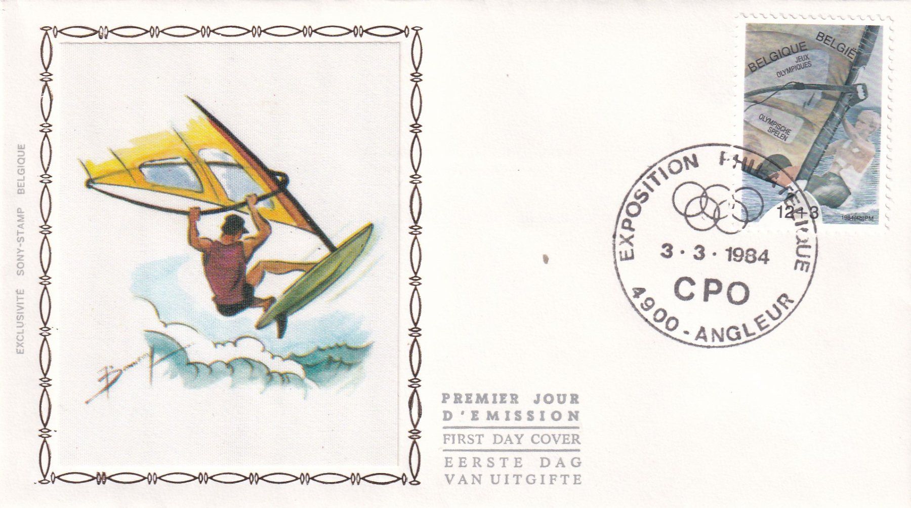 Tutti i francobolli: Ersttagsbrief Exposition Philatelique 03.03.1984 – Usato da Birsfelden venduto da chr_yq2g