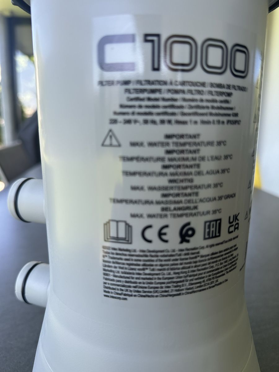 Intex Heizung: Filterpumpe Intex Krystal Clear C1000 – Neu und originalverpackt aus Rain von Huwy74 2