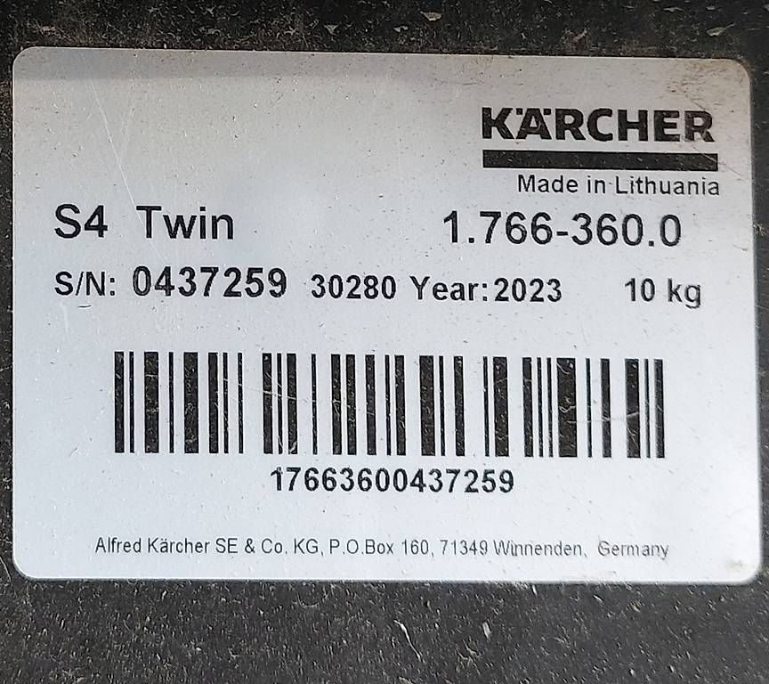 Tutte le macchine: Kärcher Kehrmaschine mit 2 Rundbürsten – Usato da Seedorf BE venduto da Frinlin 2