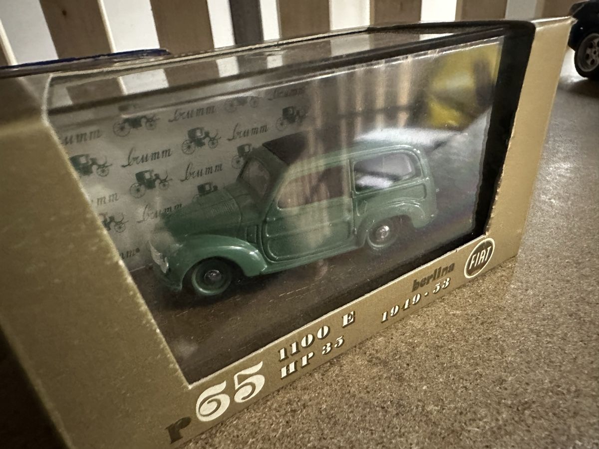 Fiat Modellini d'auto: Fiat 1100 E Modellauto Berlinetta OVP – Nuovo e nell'imballaggio originale da Zürich venduto da ner_j6xn
