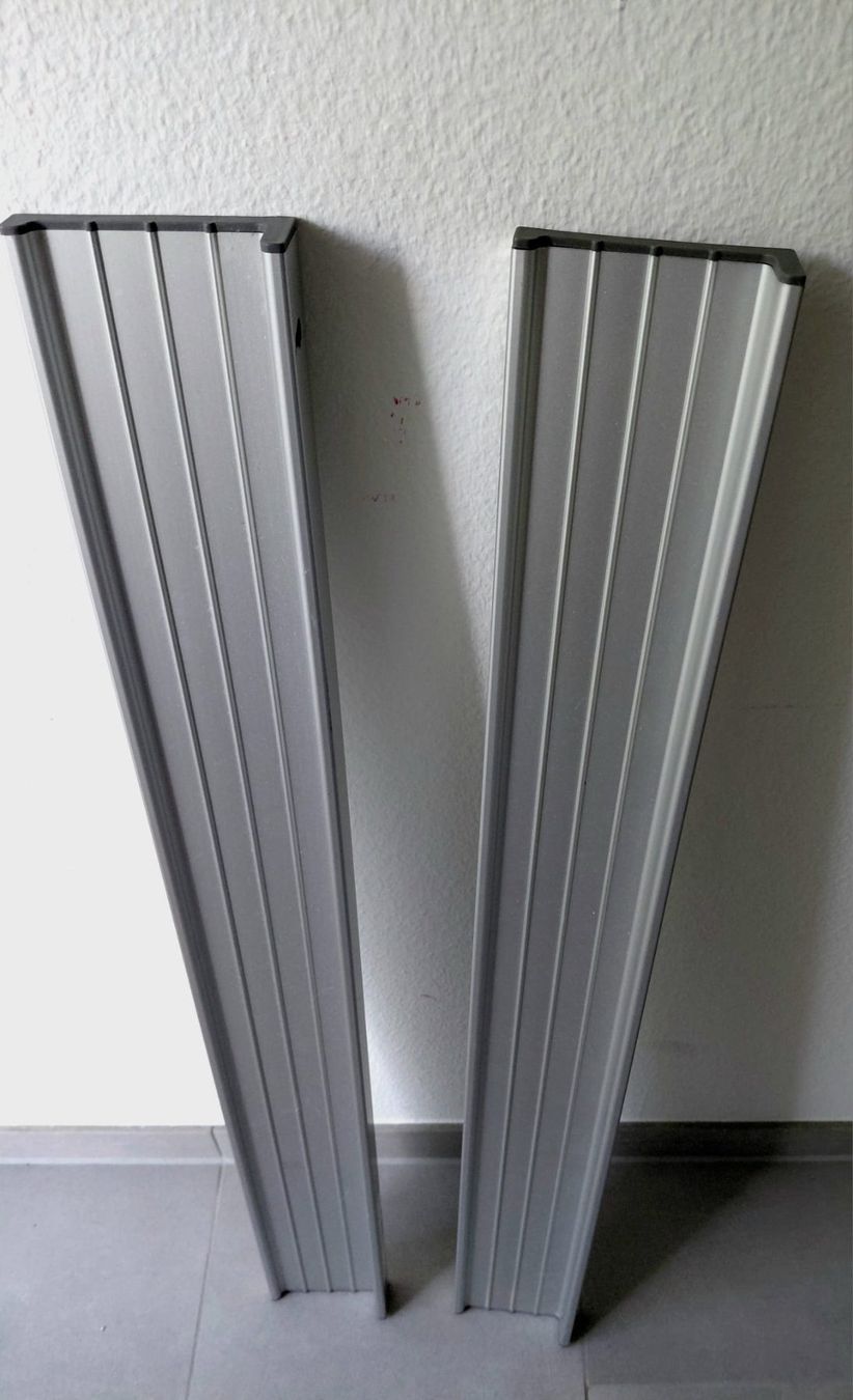 Regale: 2 IKEA Klang Bilderleisten in Aluminium – Gebraucht aus Sursee von Benevol 1