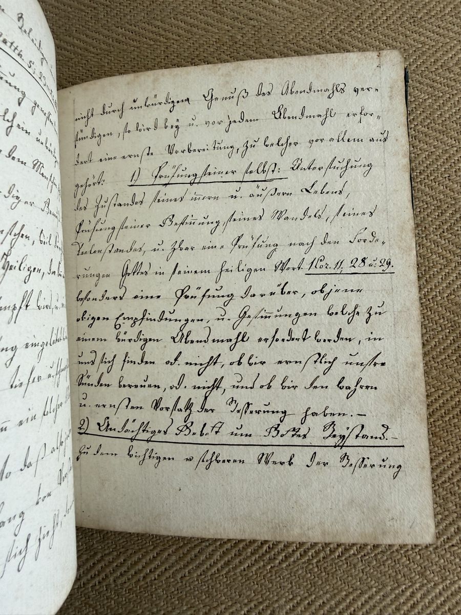 Libri: Antike handgeschriebene Bibel / Religionsbuch – Usato da Konolfingen venduto da petzipetz 5