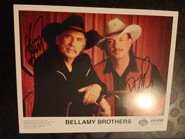 Bellamy Brothers - 20x25cm Promobild  persönlich gesammelt