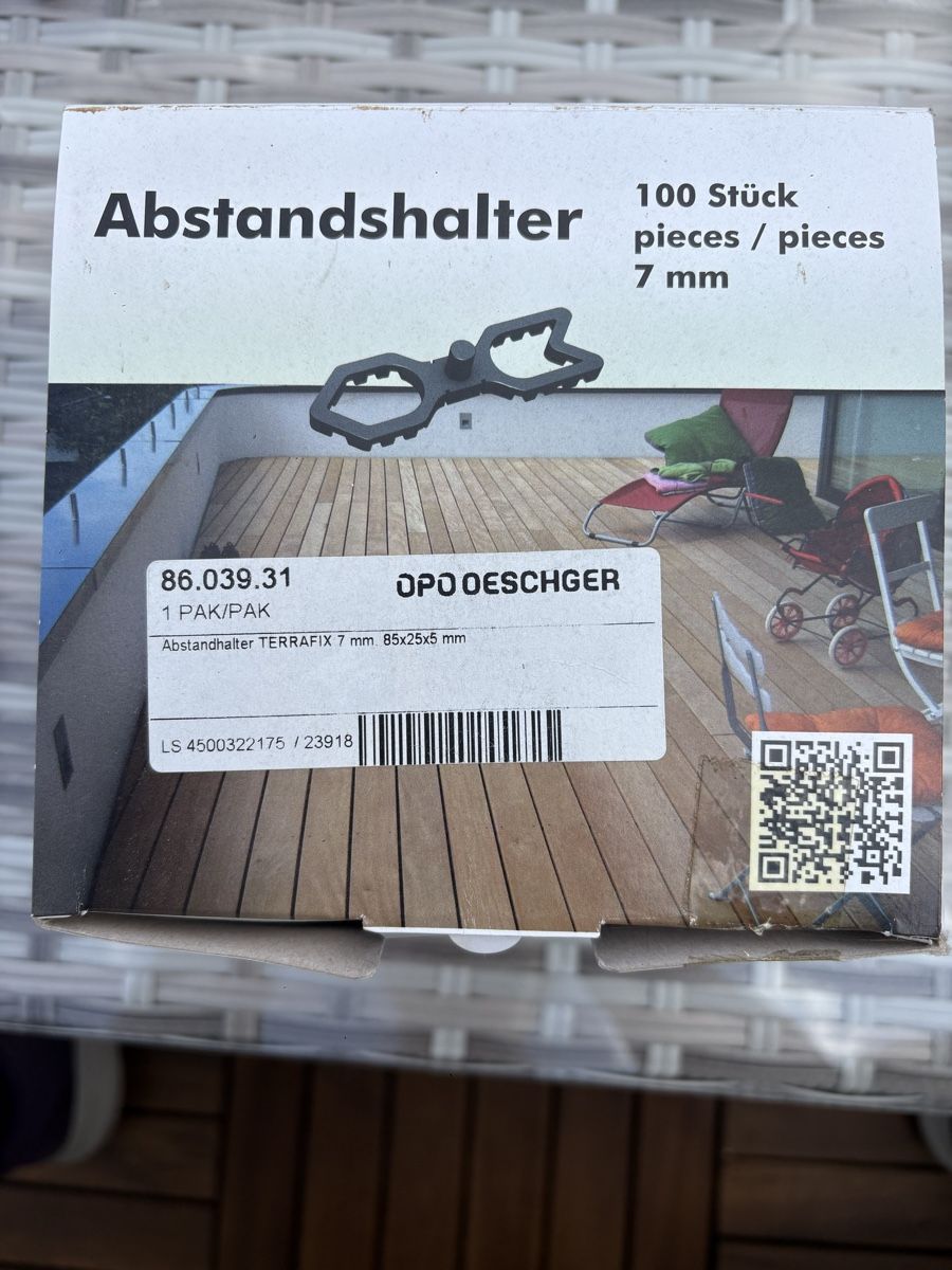 Alle Werkzeuge: Abstandhalter – Gebraucht aus Berschis von Pakiri