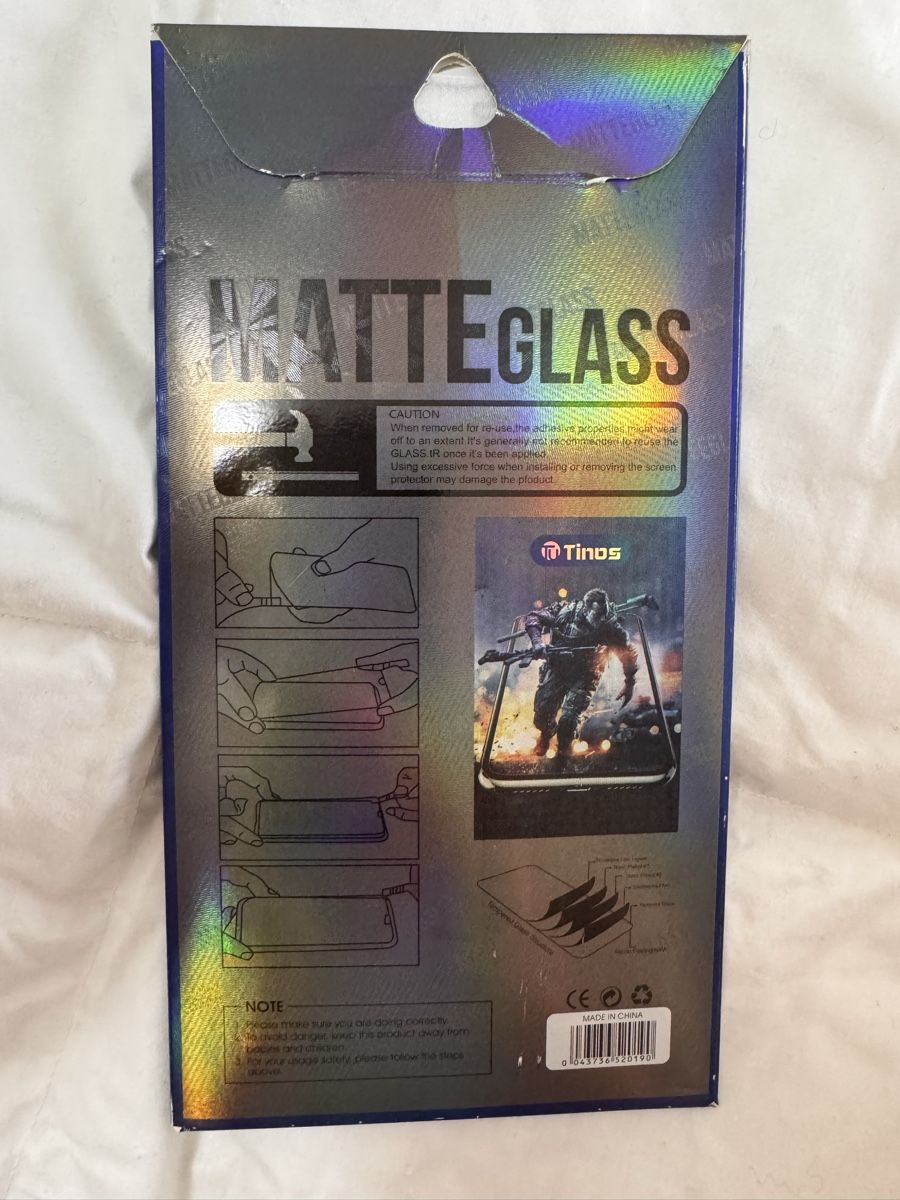 Lackretusche & Schutzfolien: Iphone 12 pro max full matt schutzfolie – Neu und originalverpackt aus Lenzburg von CelinaS01 1