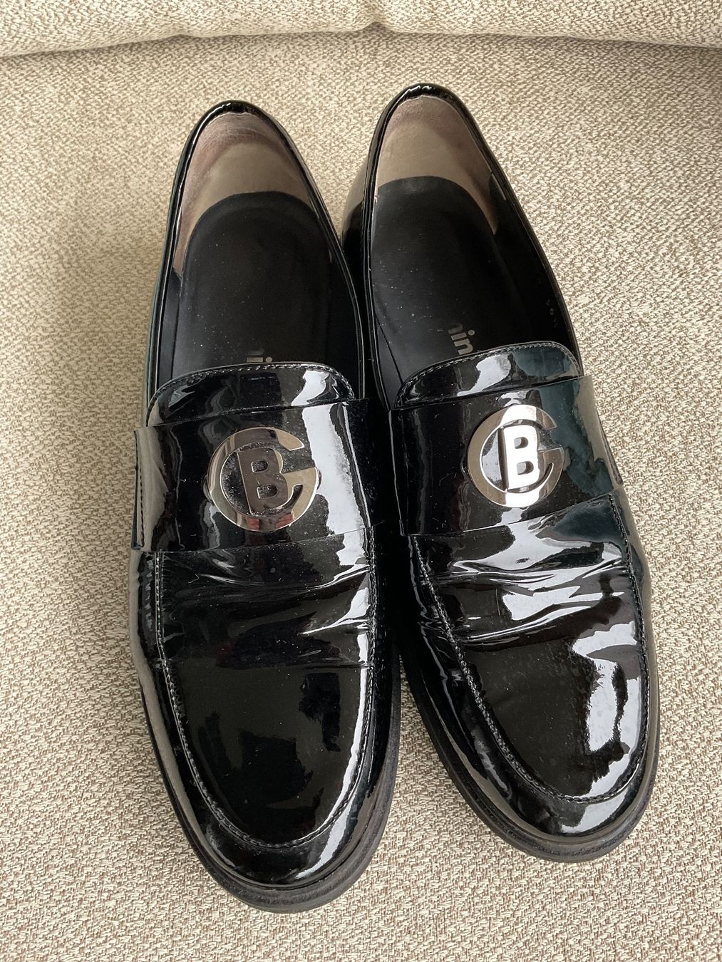 Baldinini Damenschuhe: BALDININI Leder Schuhe Gr 38.5 schwarz – Gebraucht aus Urdorf von alda02