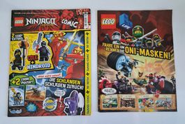 LEGO Ninjago Comic & LEGO Life Magazin Konvolut