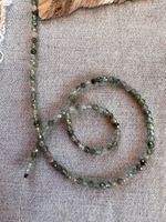 Kyanite   Strang   top Strang f Halskette   KYANIT