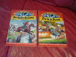 2x Comics Weltbestseller Der Kurier des Zaren + Ivanhoe
