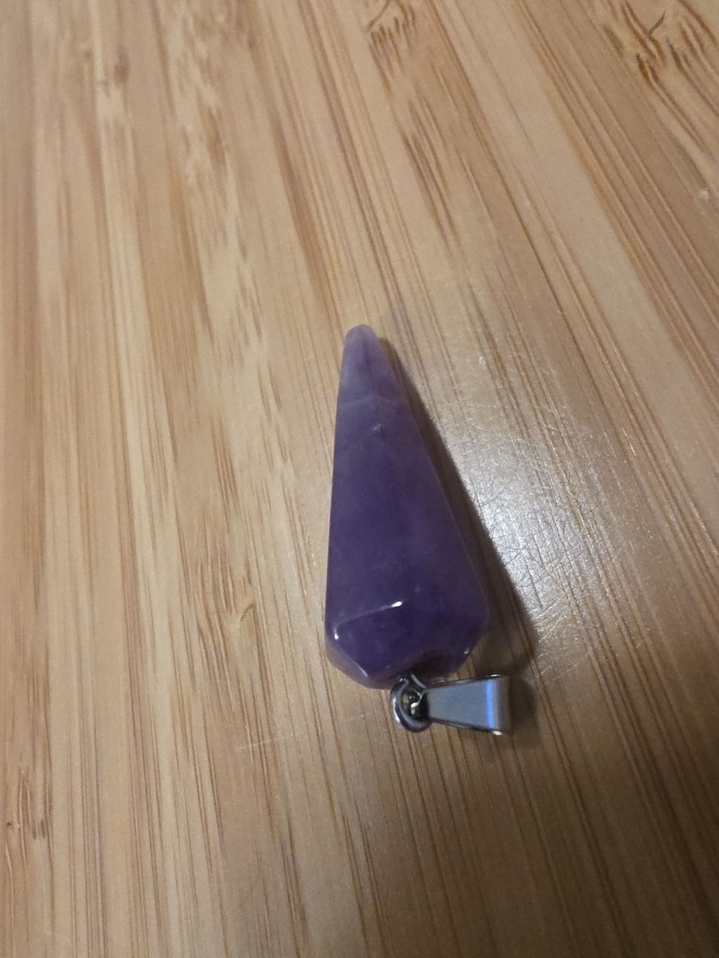 Minerali & Pietre curative: Amethyst Pendel 3 x 1cm – Nuovo e nell'imballaggio originale da Menziken venduto da Mirager 6