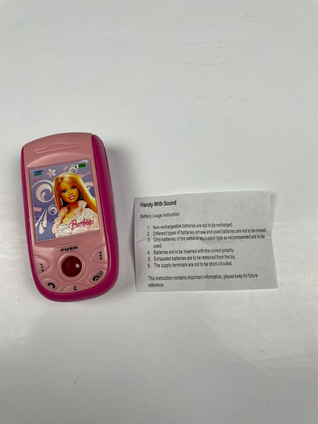 Telefoni cellulari / Smartphones: Barbie Klapphandy mit Ton – Nuovo e nell'imballaggio originale da Wängi venduto da LiqKojote 1