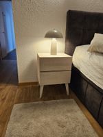 Nachttische 2Stk. mit zwei Schubladen helles Holz neuwertig