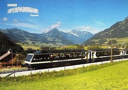 CHÂTEAU-D'OEX Montreux-Oberland-Bahn MOB