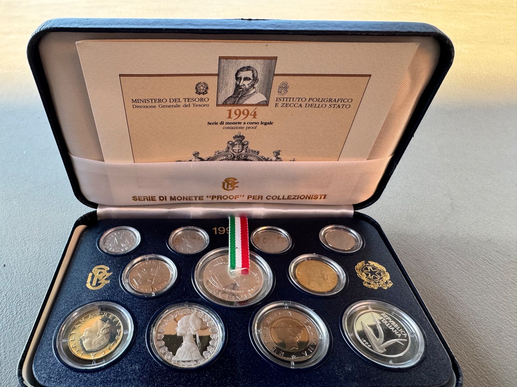 Tutti le monete: Italien Münzsatz 1994 - Proof – Nuovo (secondo la descrizione) da Meilen venduto da coins4sale 3