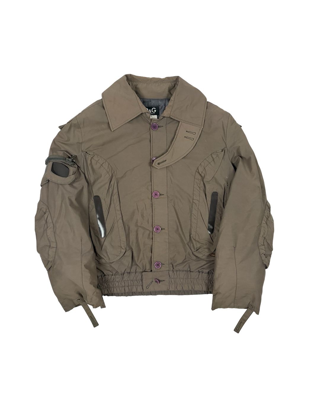 Dolce & Gabbana Giacche: Dolce & Gabbana Sample AW03 Goggle Bomber Jacket – Usato da Thierachern venduto da n.webl