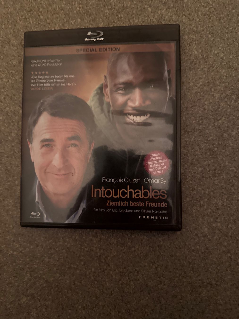 Tutti i DVDs: Blu-Ray Intouchables / Ziemlich beste Freunde – Usato da Wittenbach venduto da dan_9tkk