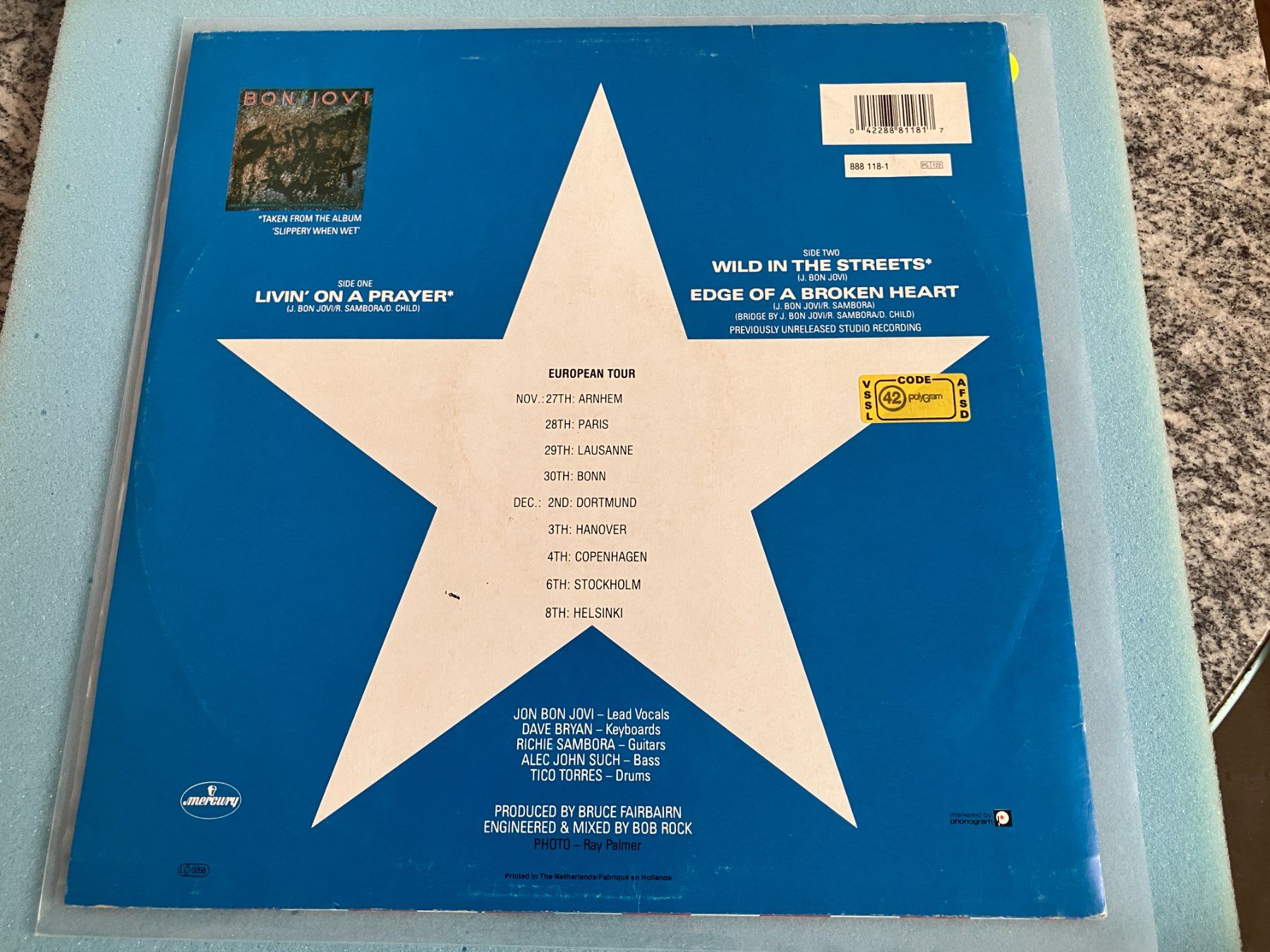 Dischi in vinile: Bon Jovi – Usato da Aarwangen venduto da Jukebox3 2
