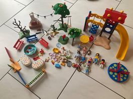 Spielplatz und Grillstelle Playmobil