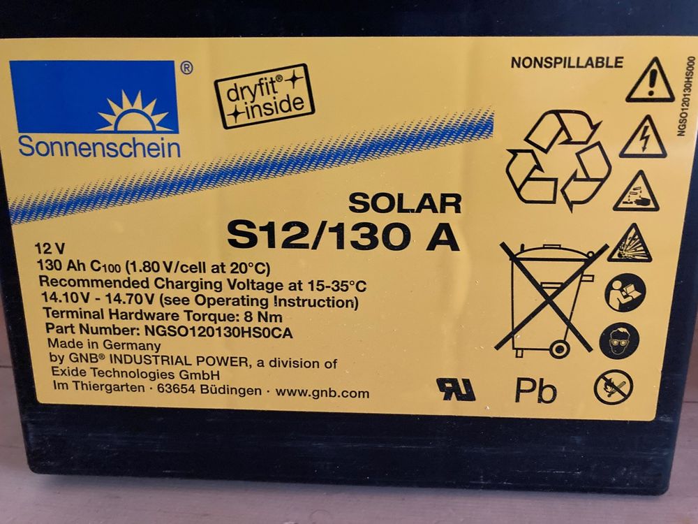Batterie Al Piombo Ultramax Per Sedia A Rotelle 6V/12V Da 1.3Ah A 130Ah - VRLA Garanzia 1 Anno