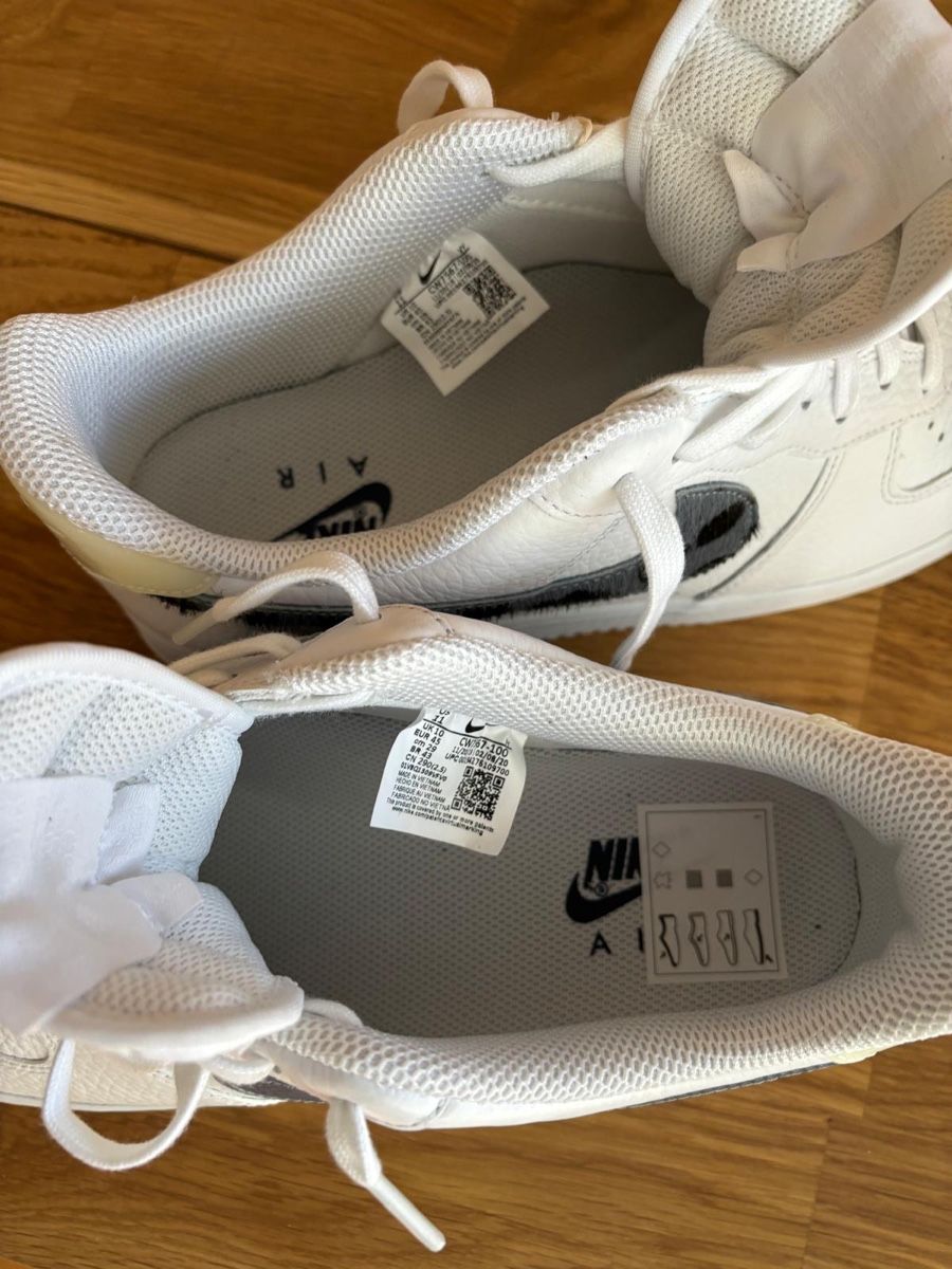 Nike Scarpe da uomo: NIKE AIR FORCE 1 LV8 WHITE/THUNDERSTORM-WHITE – Nuovo (secondo la descrizione) da Ascona venduto da GioeleS 2