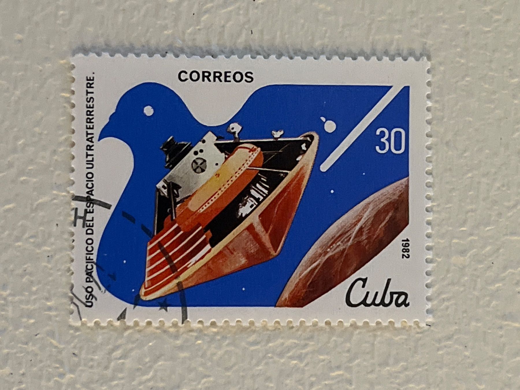 Tutti i francobolli: Cuba Briefmarke - space – Usato da Chiasso venduto da AzenYa
