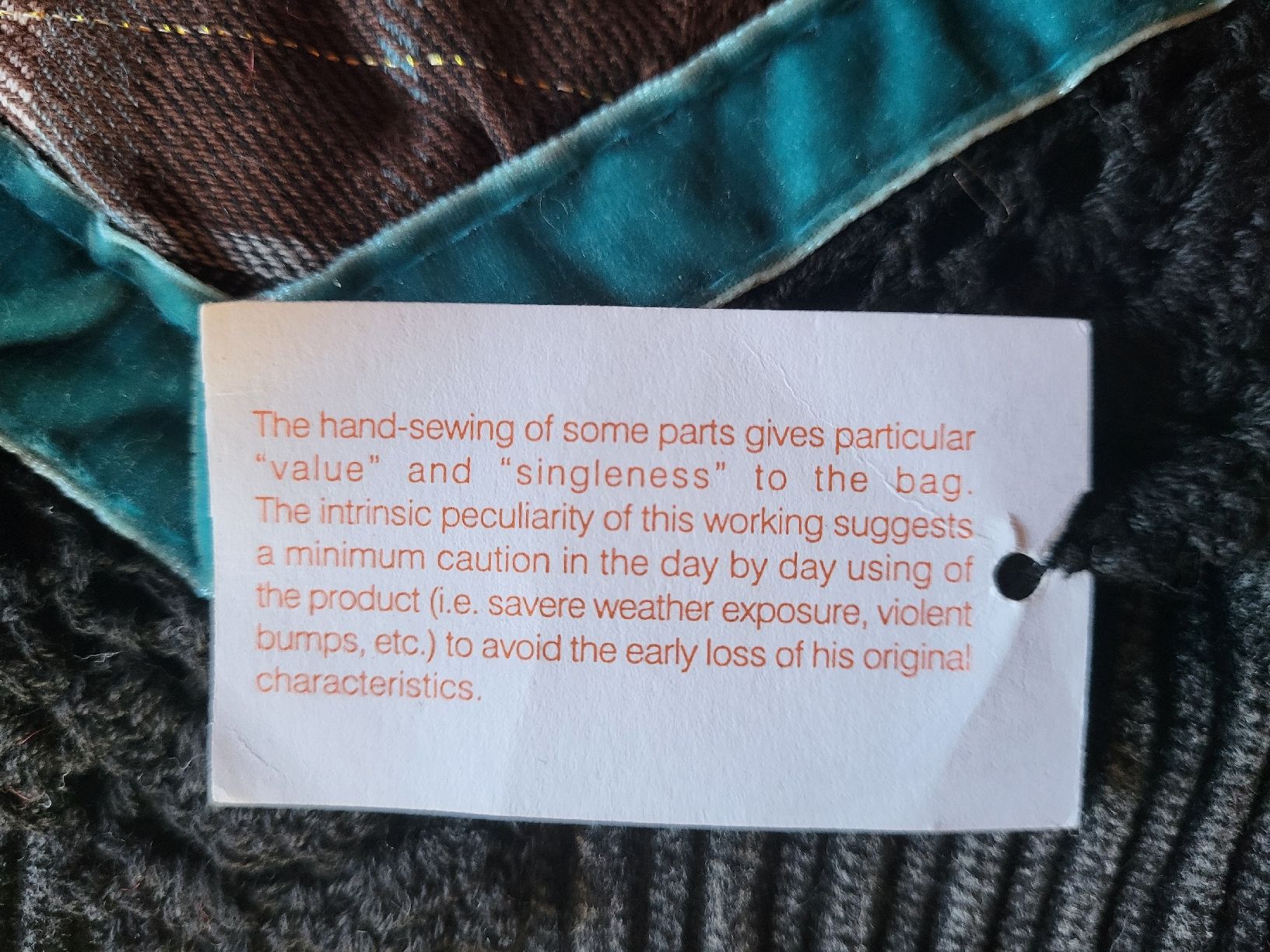 Taschen: hübsche Tasche gemischt Samt, Stoffe, gestrickt – Neu (gemäss Beschreibung) aus Zürich von sahaara01 2