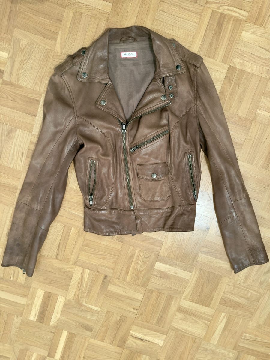 Vestes: Lederjacke MAX&Co. – D'occasion à Zürich par st8004