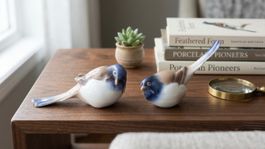 Royal Copenhagen Porzellan Vögel, Dänemark, Top Zustand!