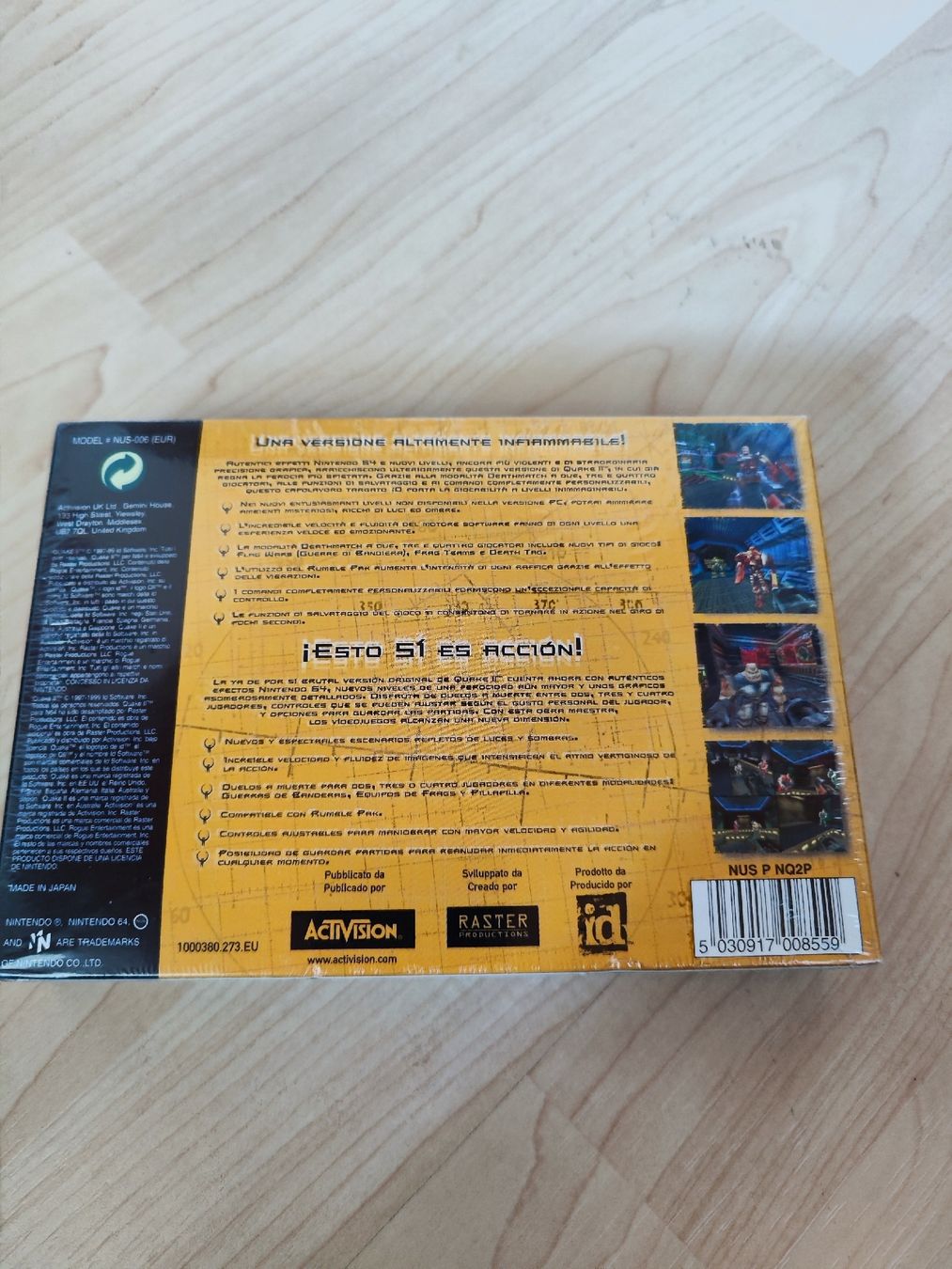 Spiele: Nintendo64 Quake II Neu und Sealed – Neu (gemäss Beschreibung) aus Dinhard von seuzacher 1