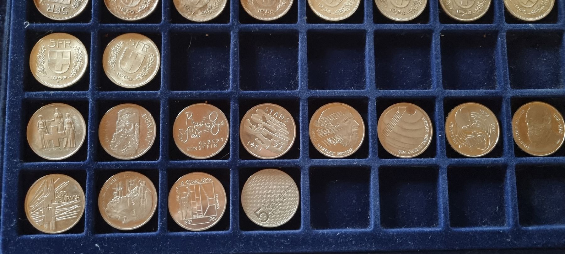 Toutes les monnaies: lot pièces 5chf et 5 chf commémorative – D'occasion à Nyon par lio_lxl9 1