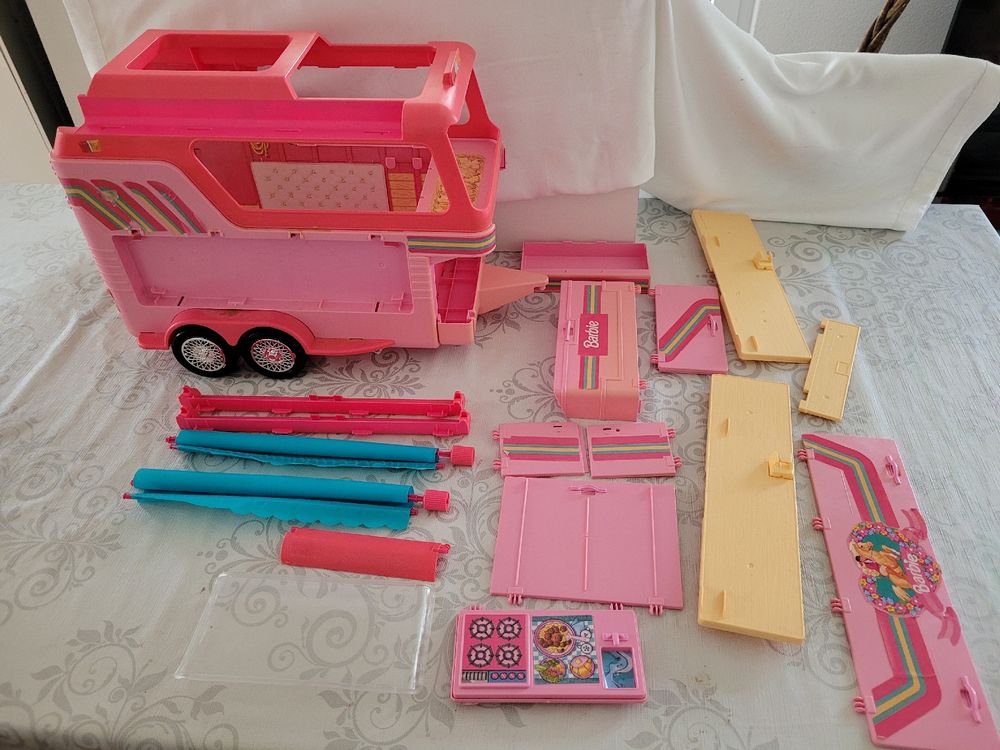 Barbie Luxustrailer Anhänger Ersatzteile Kaufen auf Ricardo