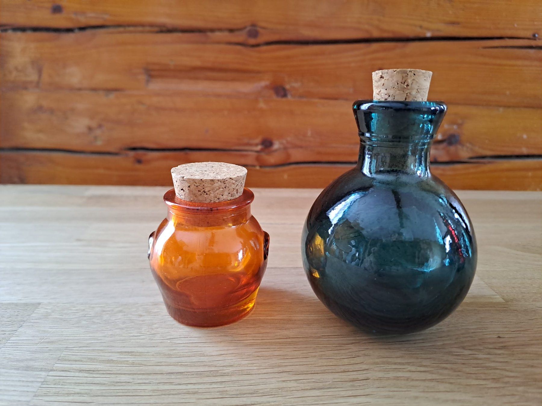 Tutte le decorazioni: Glasflaschen Vasen Herbstdeko Tischdeko – Usato da Schachen b. Reute venduto da Silvan.Nussbaumer 2