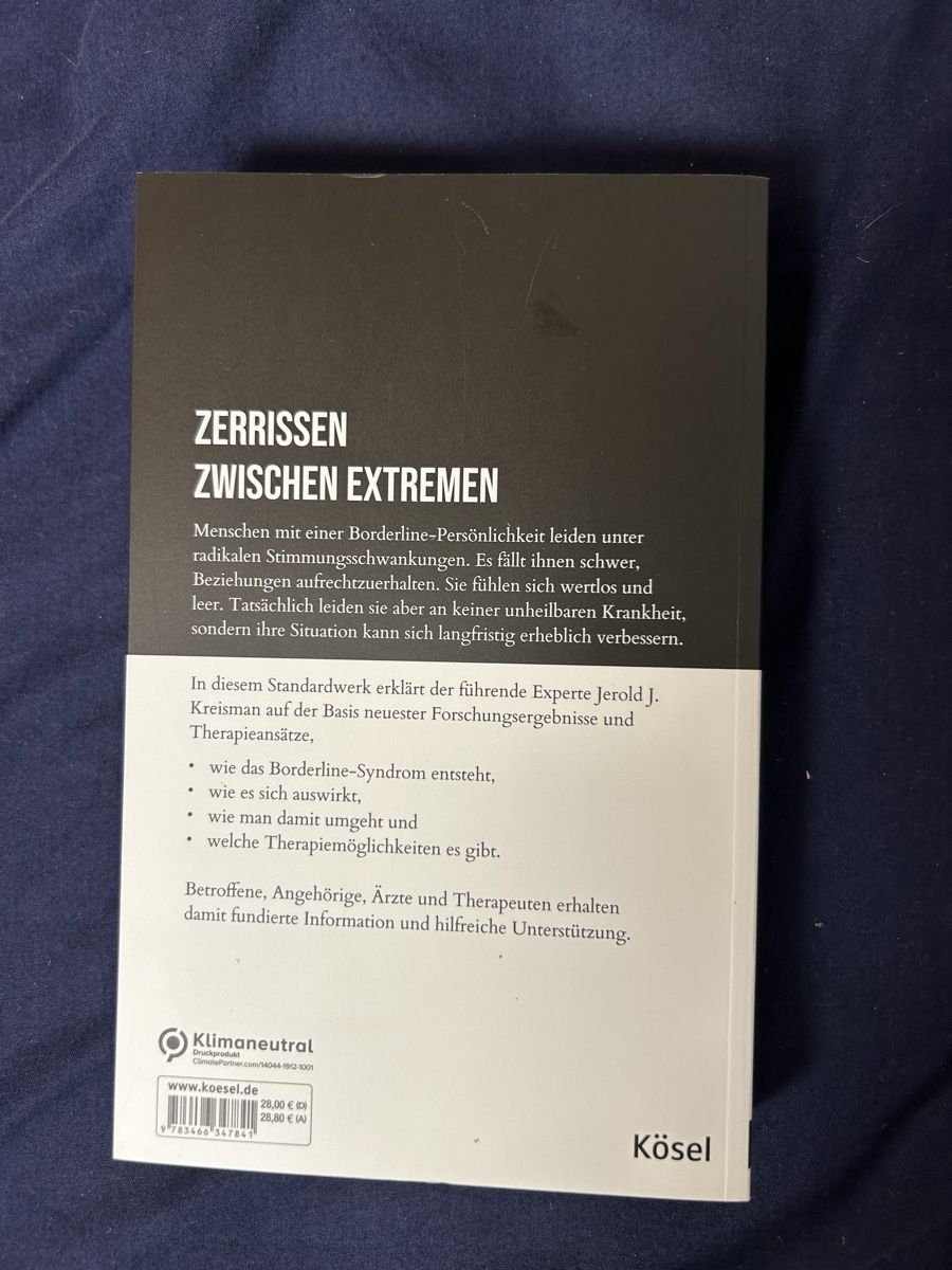 Libri: Borderline Buch – Usato da Wallisellen venduto da ketanine 1