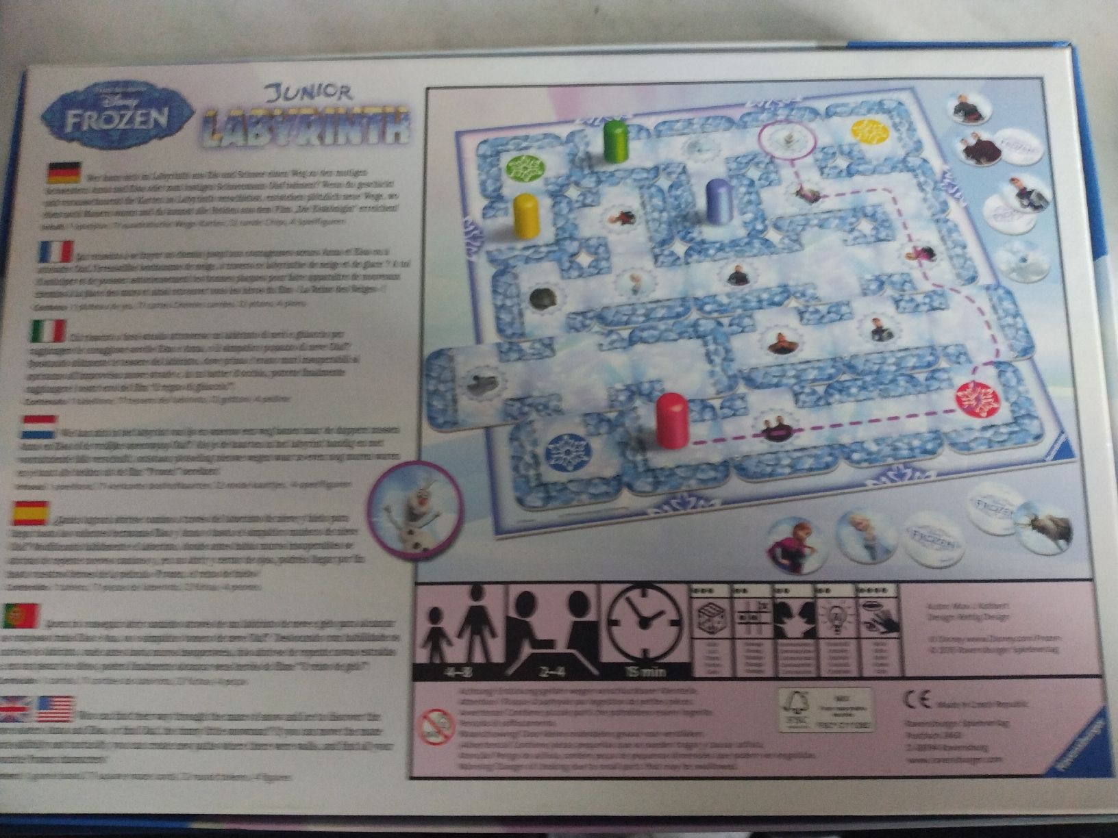 Ravensburger Spiele: Ravensburger Labyrinth Junior: Die Eiskönigin - Top Zustand – Gebraucht aus Willisau von dan_qdp9 1