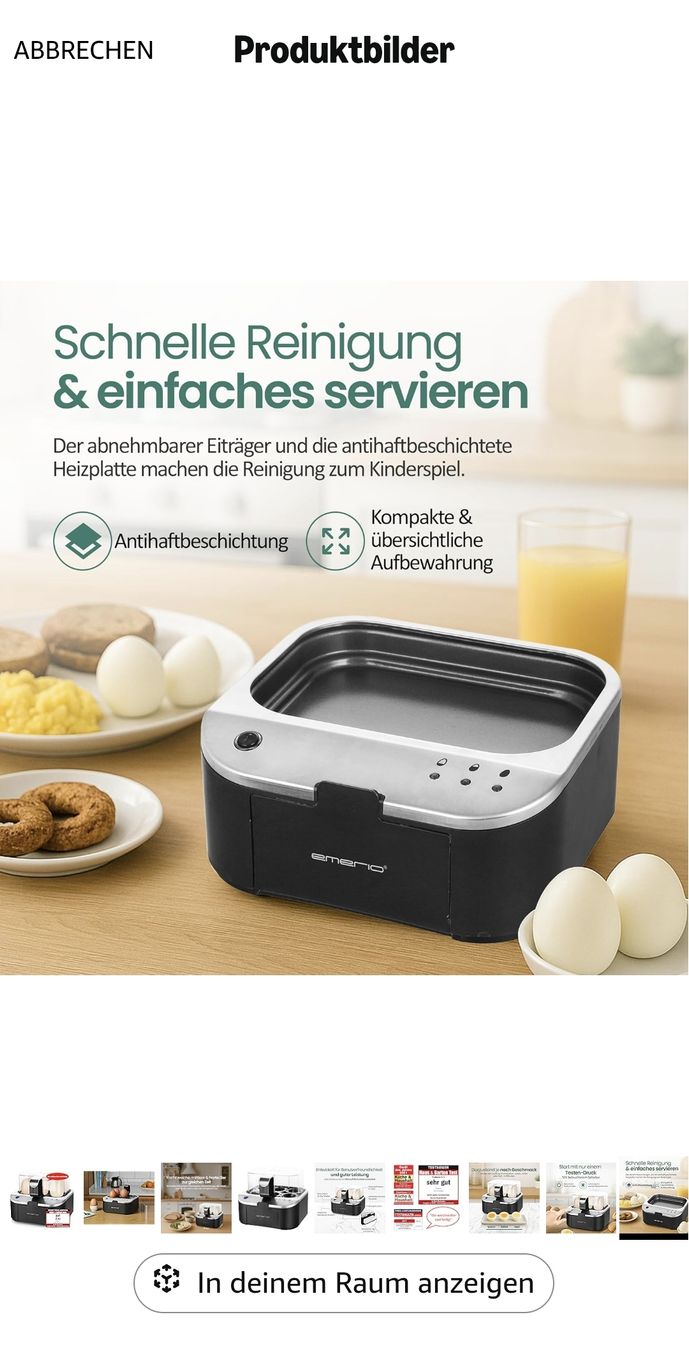 Küchengeräte: Emerio sprechender Eierkocher – Gebraucht aus Niederhasli von Jani85 2