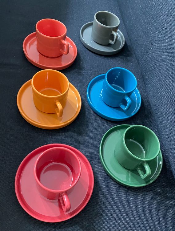 WEKAMOS 14-tlg. Mini-Becher Set Aus Harz - Bunte Puppenhaus Accessoires