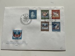 Alte Briefmarke Schweiz Bundesfeier 1965, Top Zustand!