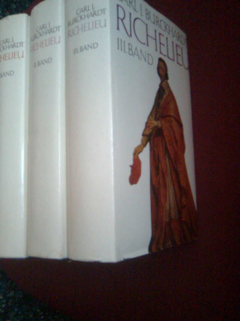 Libri: Carl J  Burckhardt Richelieu 1/2/ 3. – Usato da Basel venduto da Alacant 1
