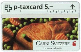Taxcard 404L_71043 Carni Svizzere cotoletta ital 200Ex ungbr
