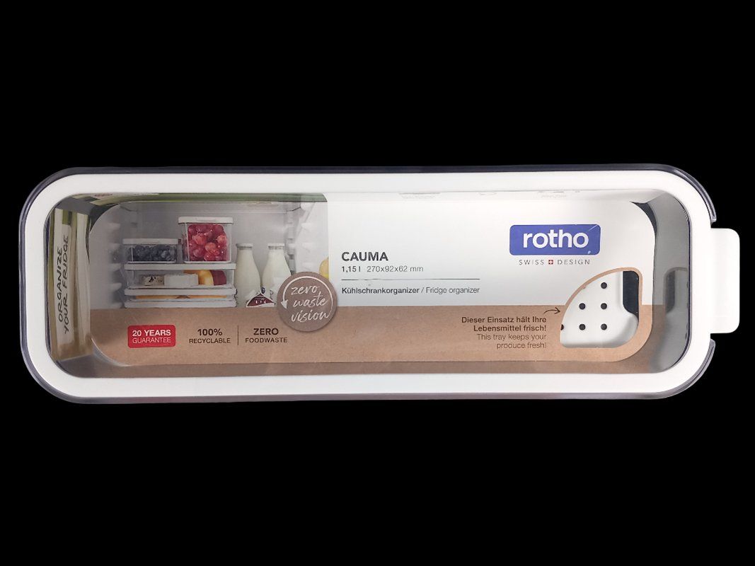 Rotho Contenitori & Simili: ROTHO Cauma Kühlschrank Organizer – Nuovo (secondo la descrizione) da Hünenberg venduto da Restwert_Zug 2
