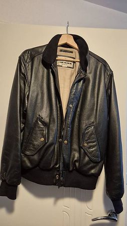 Leder jacke CHEVIGNON