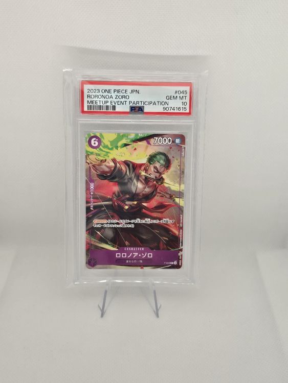 Carte One Piece Prix Du Meet Up D'octobre 2023 P-045 : Roronoa Zoro