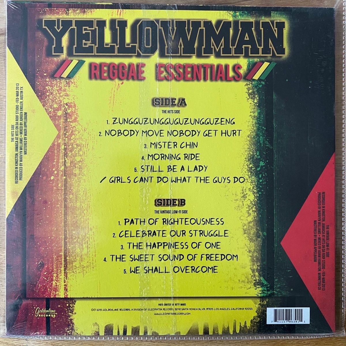 Vinyles: Yellowman - Reggae Essentials / 1. US-Press. 2013 - NEW – Neuf avec emballage d'origine à Gais par soundcave57 1