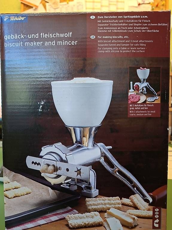 Elettrodomestici da cucina: Gebäck- und Fleischwolf – Nuovo e nell'imballaggio originale da Stein am Rhein venduto da chamberman60 1
