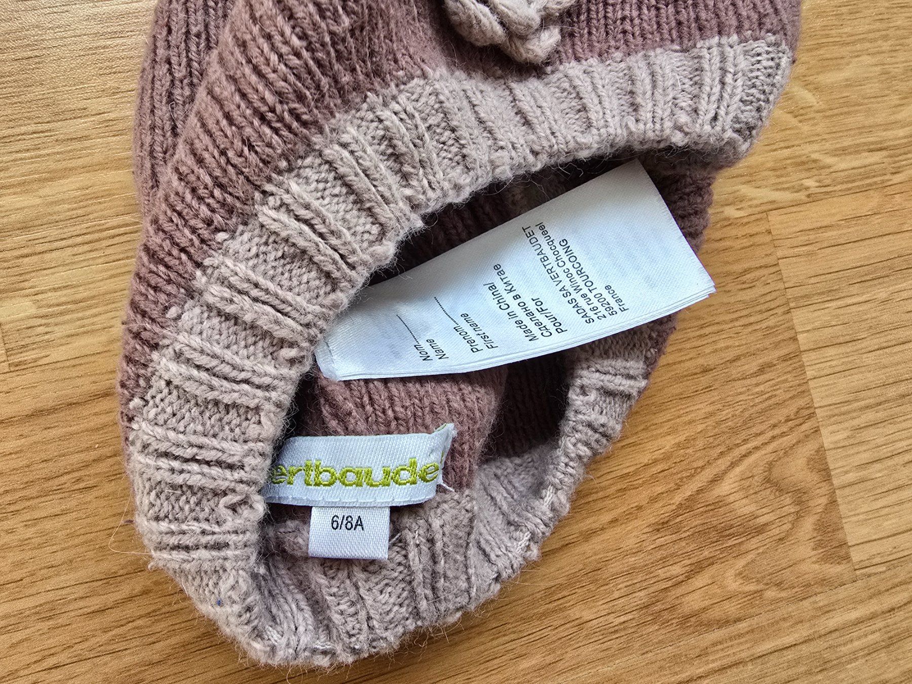 Altro abbigliamento per bambina: Strickmütze Vertbaudet, Grösse 6/8 Jahre – Usato da Büttikon AG venduto da Amineah 1