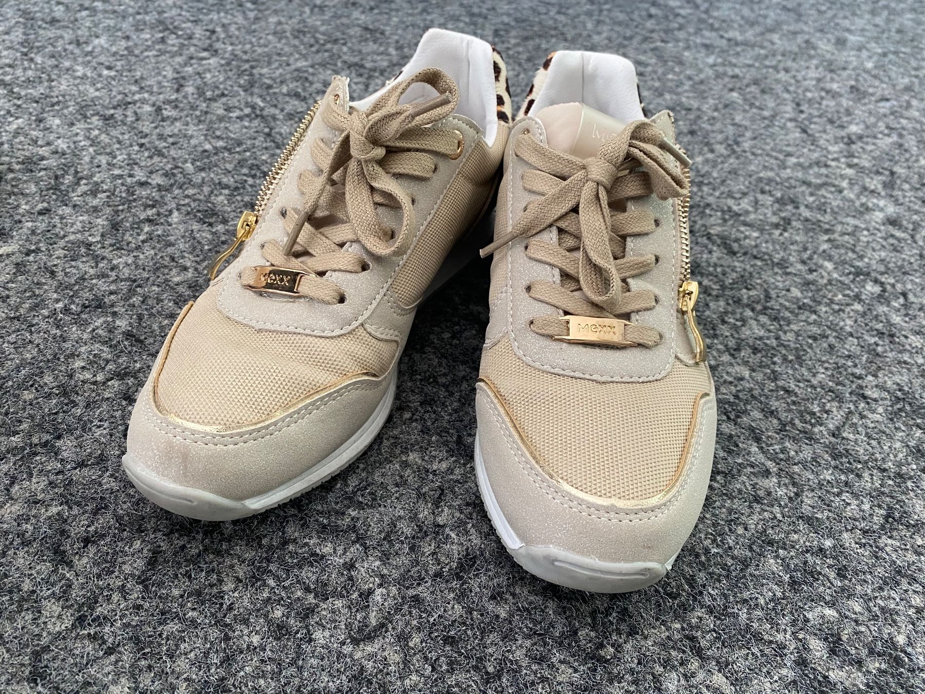 Mexx Damenschuhe: Mexx Sneaker beige – Gebraucht aus Hombrechtikon von sch_8qrm