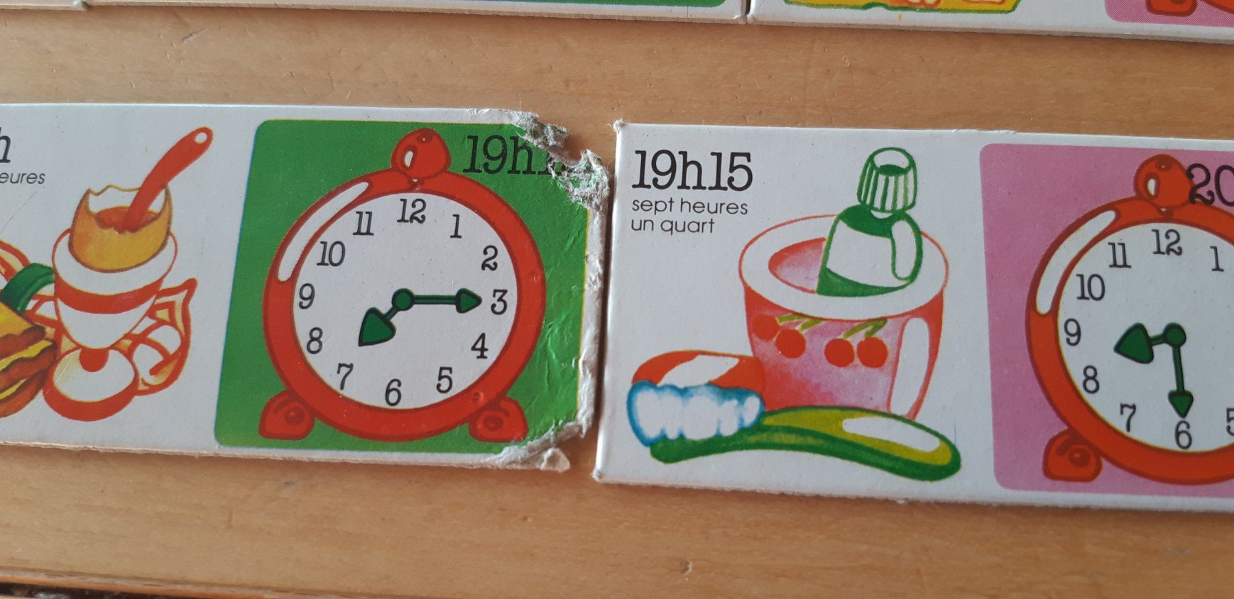Giochi: Jeu vintage - Domino des heures – Usato da Meyrin venduto da lay_6z6q 3
