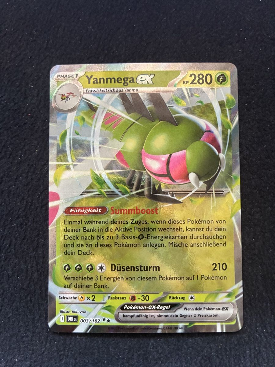 Pokémon Sammelbilder & Trading cards: POKEMON CARDS YANMEGA EX # 3 – Neu (gemäss Beschreibung) aus Taverne von YOHISTORE
