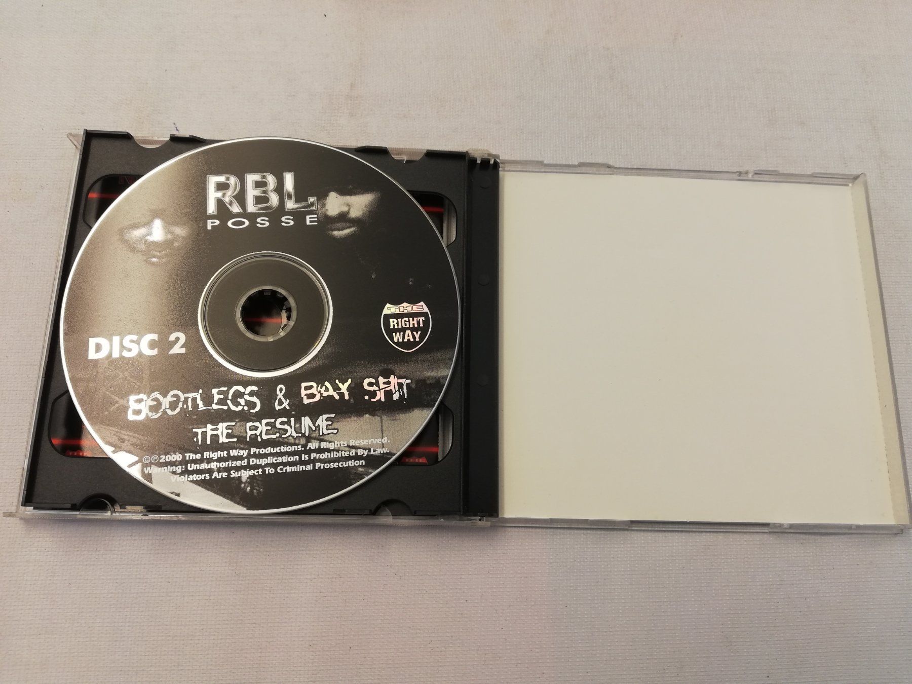 CD: BOOTLEGS & BAY SHIT - THE RESUME – Usato da Bern venduto da Vinylsound.ch 3